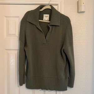 Abercrombie & Fitch Collared Sweater